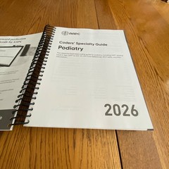 AAPC Coder’s Specialty Guide Podiatry 2026