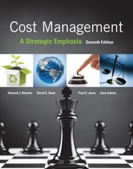 Cost Management: a Strategic Emphasis Hardcover