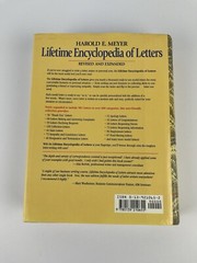 Lifetime Encyclopedia of Letters – 0135295467, Harold E Meyer, hardcover