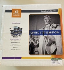 NEW BJU 11th grade UNITED STATES HISTORY Complete Subject Kit 5th ed US HISTORY