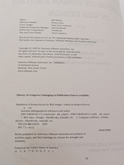 Handbook of Human Factors in Web Design (Human Factors and Ergonomics)