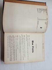 1943 AUDELS Answers On Blueprint Reading For Mechanics & Builders Book Vtg