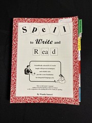 Spell to Write & Read AND Wise Guide AND Spelling Rule Cards Set by Sanseri