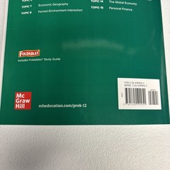 Inquiry Journal Eastern Hemisphere Culture And Geography Book Ohio Edition