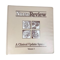 Nurse Review Clinical Update System – Volumes 1, 2 & 3 in Binders + 13 Updates
