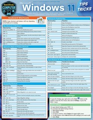 Microsoft Windows 11 – Tips & Tricks: Quickstudy Laminated C…
