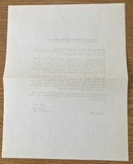 Round Robin. “Borderland Sciences Research Associates” 3 – sheets, as shown.