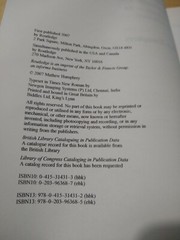 Ecological Politics and Democratic Theory (2007 h’back Humphrey environmentalism