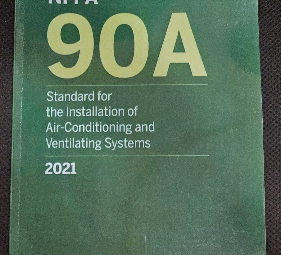 Nfpa 90a Standard for the Installation of Air Conditioning and Ventilating Syst