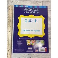 Animals of the World Our World Workbook 2020 Grades 2-3 Mammal Fish Insect Bird