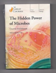 THE HIDDEN POWER OF MICROBES 4-DVD set + Book SEALED Great courses