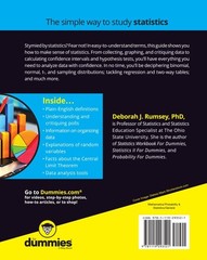 Statistics for Dummies, 2nd Edition by Deborah J. Rumsey