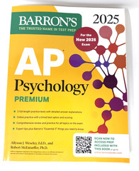 Barron’s Ap Prep Ser.: AP Psychology Premium, 2025: Prep Book for New 2025 Exam