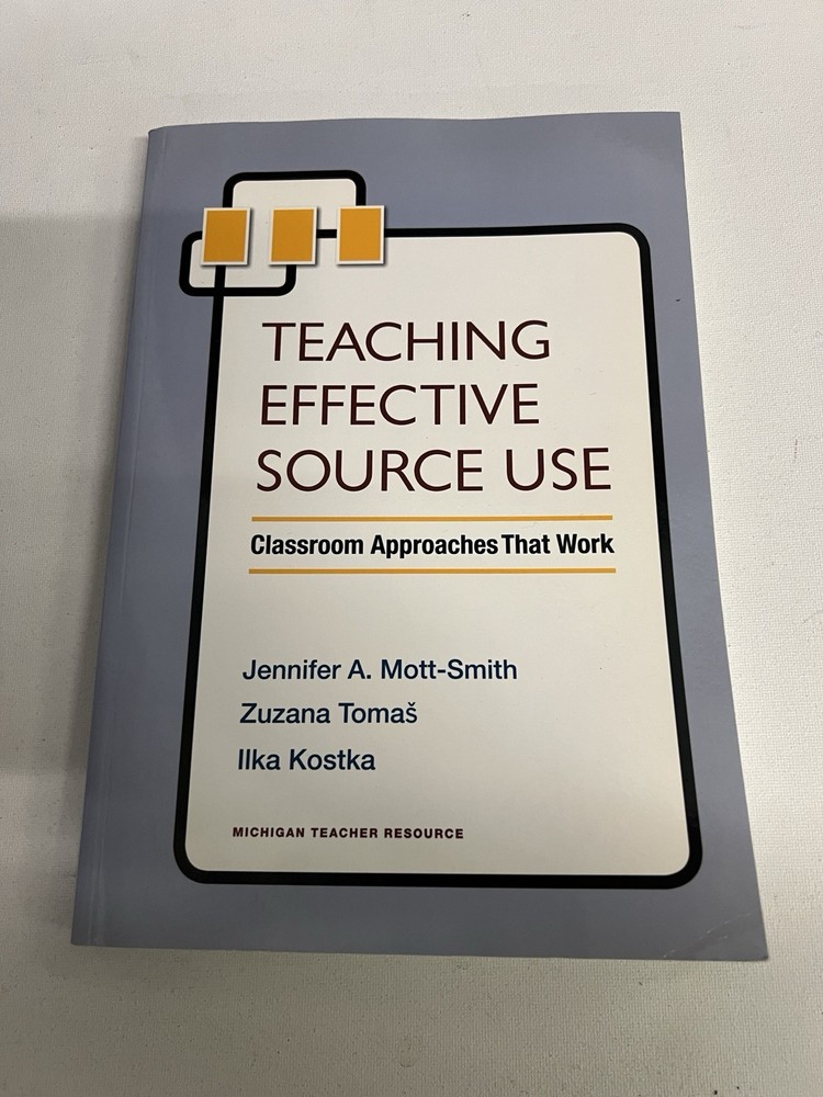 Teaching Effective Source Use: Classroom Approaches That Work – Paperback – GOOD