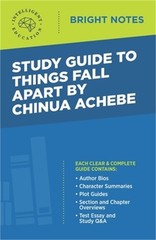 Study Guide to Things Fall Apart by Chinua Achebe (Paperback or Softback)