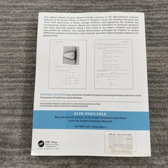 Solutions Manual Nonlinear Dynamics And Chaos 2nd Ed Dichter Strogatz Softcover