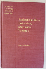 Maybeck Stochastic Models Estimation Control Vol 1&2 w/ Orig 1998 Invoice