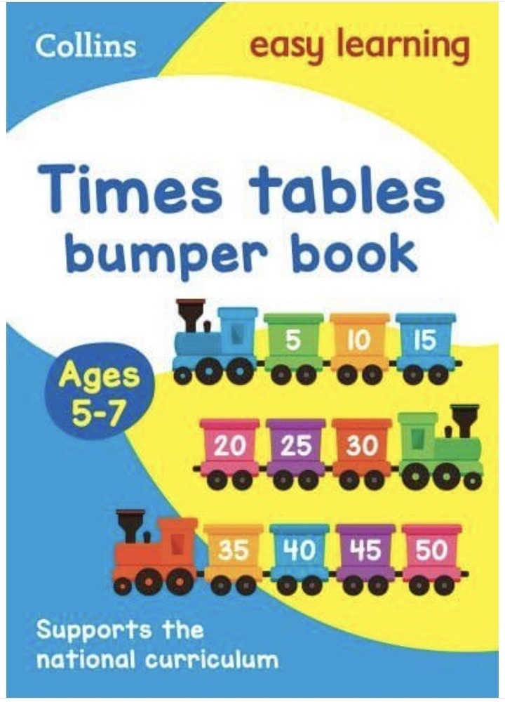 Times Tables Bumper Book Ages 5-7: Ideal for home learning (Collins Easy)