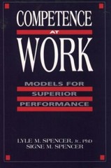 Competence at Work: Models for Superior Pe- 9780471548096, Spencer Jr, hardcover