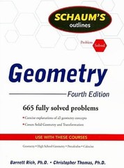 Schaum’s Outline of Geometry, 4ed (Schaum’s Outline Series) – Paperback – GOOD