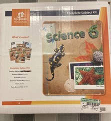 NEW BJU Bob Jones 6th grade SCIENCE 6 Complete Subject Kit CURRENT 4thEd Box Set