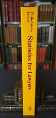 Statistics for Lawyers by Michael O. Finkelstein (English) Paperback 1st Ed 1990