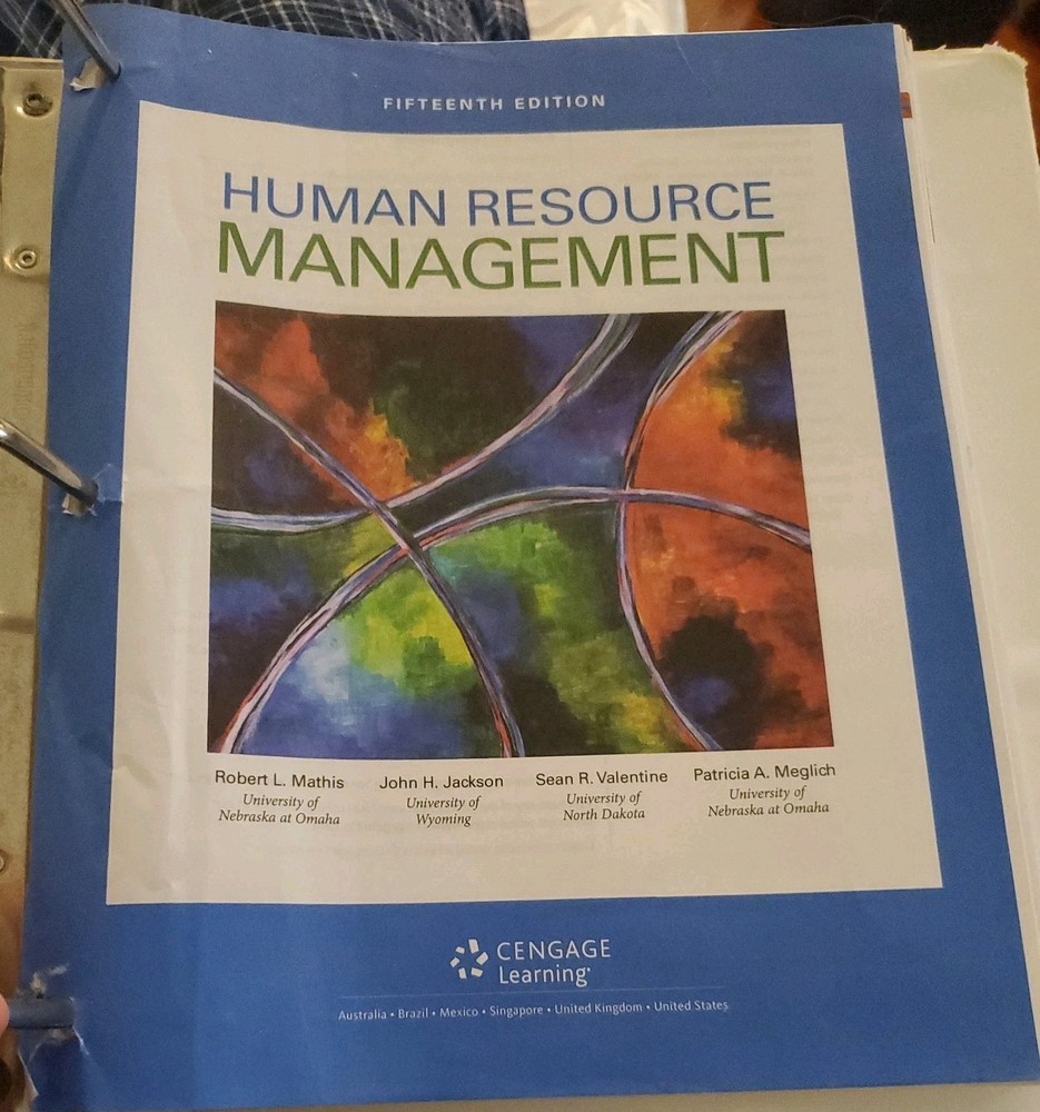 Human Resource Management (Fifteenth Edition) BINDER NOT INCLUDED