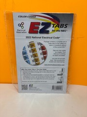 70 NATIONAL ELECTRICAL CODE 2023 BOOK WITH EZ TABS &Ugly’s Elec Ref. set of 3