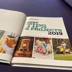 NEW BOOK – FAMILY HANDYMAN BEST TIPS and & PROJECTS 2019 (2019) – HARDCOVER BOOK