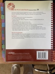 ICD-10-PCS Code Book Professional Edition 2024 Medical Coding Anne Casto AHIMA