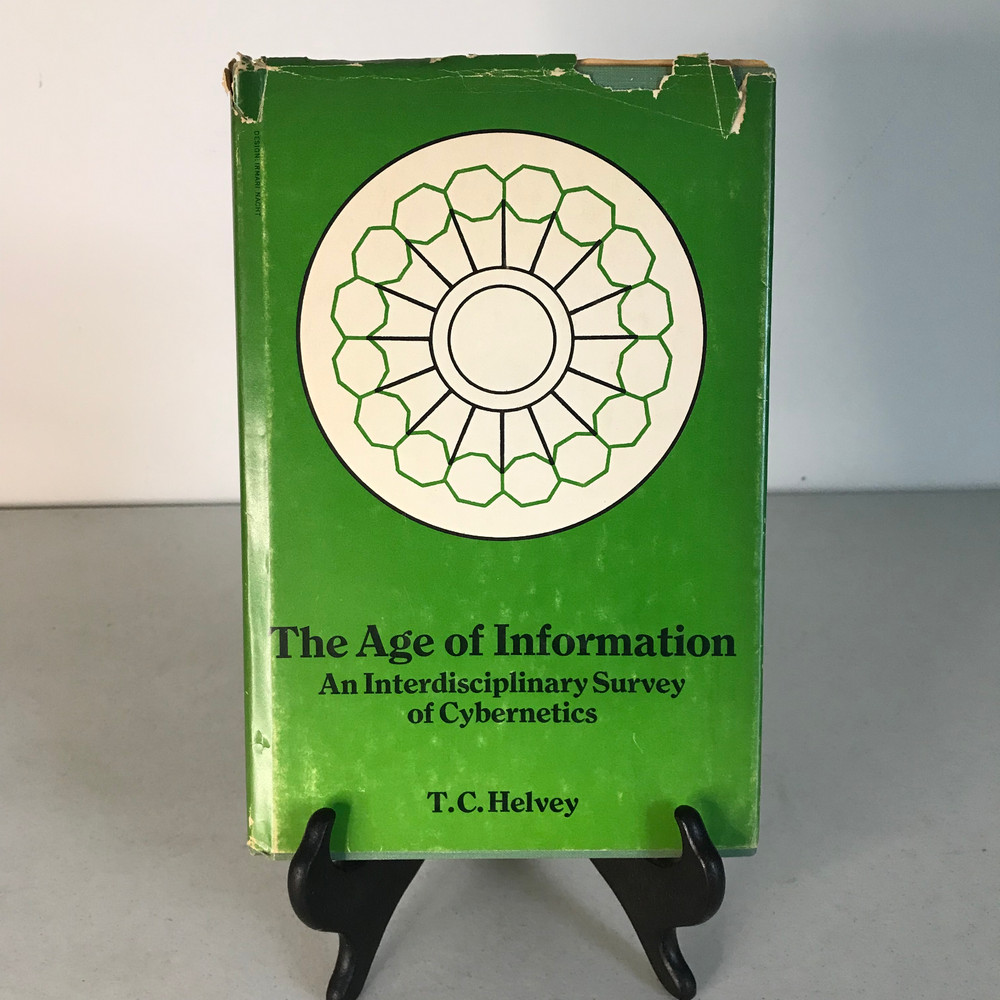 The Age of Information Interdisciplinary Survey of Cybernetics 1971 Helvey HC DJ