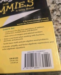 BASIC MATH PRE-ALGEBRA For Dummies Practice Problems 2nd Edition New Easier