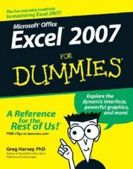 Excel 2007 For Dummies – Paperback By Harvey, Greg – GOOD