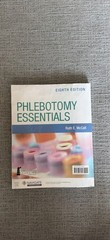 Phlebotomy Essentials Eighth Edition w/ Access Code by Ruth E. McCall, Paperback