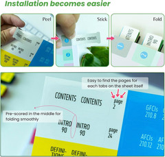 Index Tabs for NEC 2026 Code Book – Color-Coded for Quick Navigation – with Wire