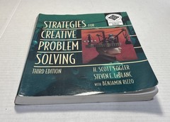 Strategies for Creative Problem Solving by Steven LeBlanc,H Fogler Third Edition