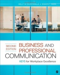Business and Professional Communication by Quintanilla
