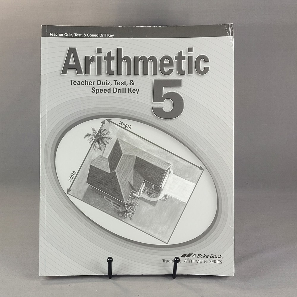 Arithmetic 5 Teacher Key Math Grade 5 Quizzes Tests Drills Paperback