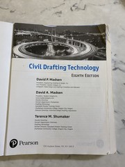 🔥Pearson Civil Drafting Technology Textbook, 8th Edition Paperback🔥