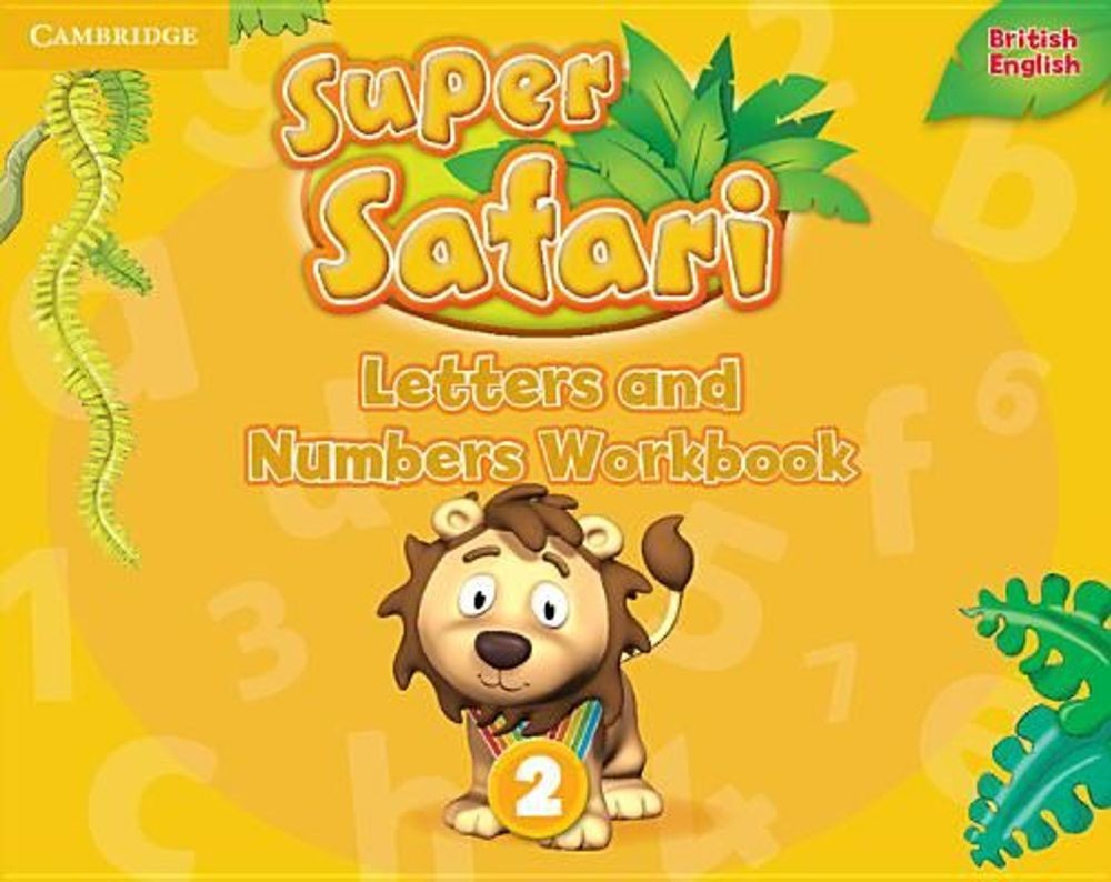Super Safari Level 2 Letters and Numbers Workbook by Herbert Puchta (English) Pa