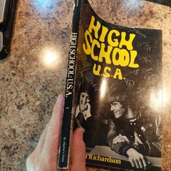 High School : U.S.A. by Jim Richardson 1979 1st Print St. Martin’s Press Softcov