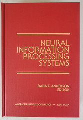 Neural Information Processing Systems Anderson AIP 1988 NIPS 1987 NEW Hardcover