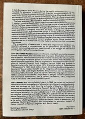 Minority Education : from Shame to Struggle : Multilingual Matters – Paperback