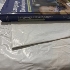 Language Development Foundations Processes Clinical Applications 3rd Edition HB