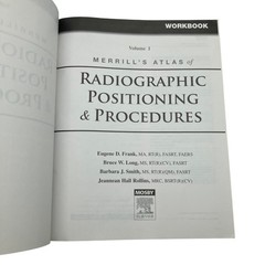 MERRILLS ATLAS Radiographic Positioning Procedures 11th Ed 3 Vol Set & Workbooks