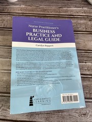 Nurse Practitioner’s Business Practice and Legal Guide by Carolyn Buppert (2020,