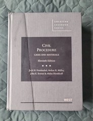 American Casebook Ser.: Civil Procedure, Cases and Materials by Jack H….