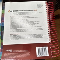 ICD-10-PCS Code Book, Professional Edition, 2022 by Anne B. Casto