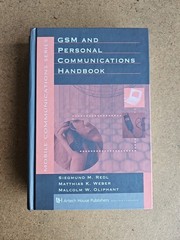 GSM and Personal Communications Handbook by Redl Siegmund 1998 HardCover