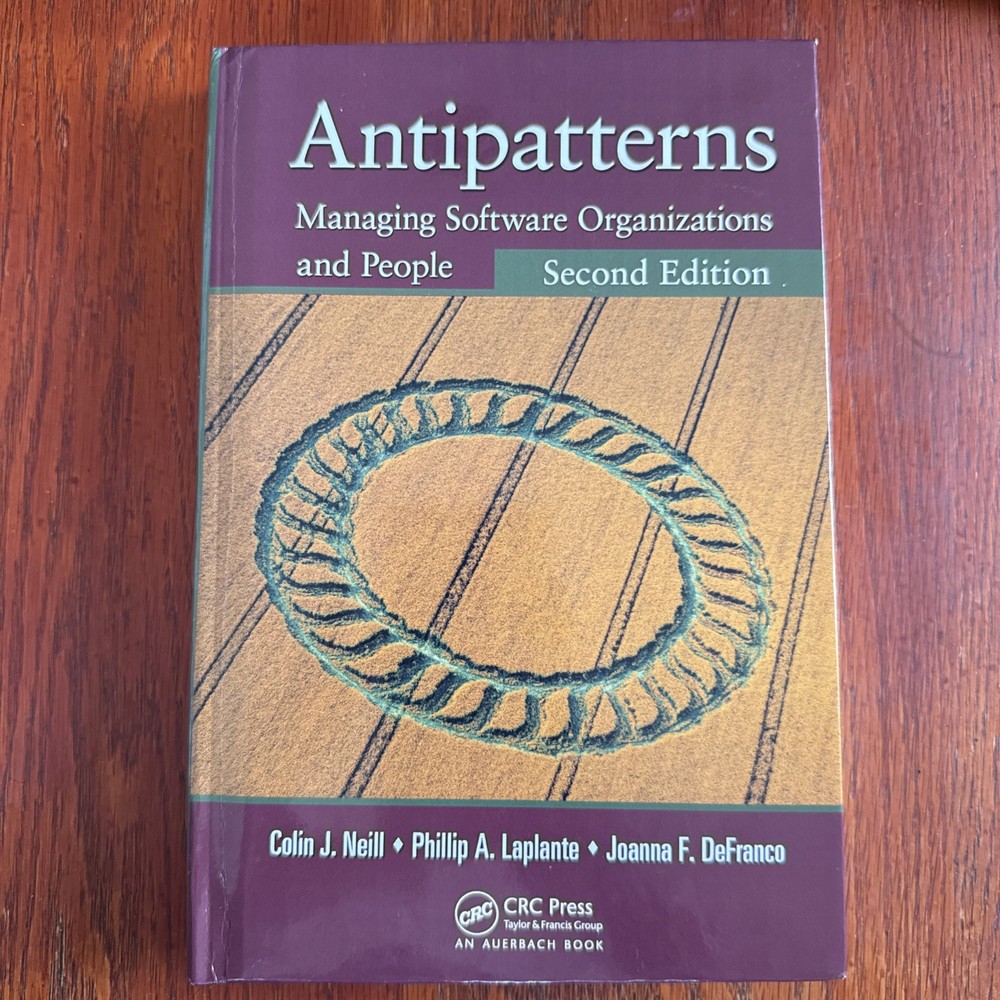 Applied Software Engineering Ser.: Antipatterns : Managing Software…
